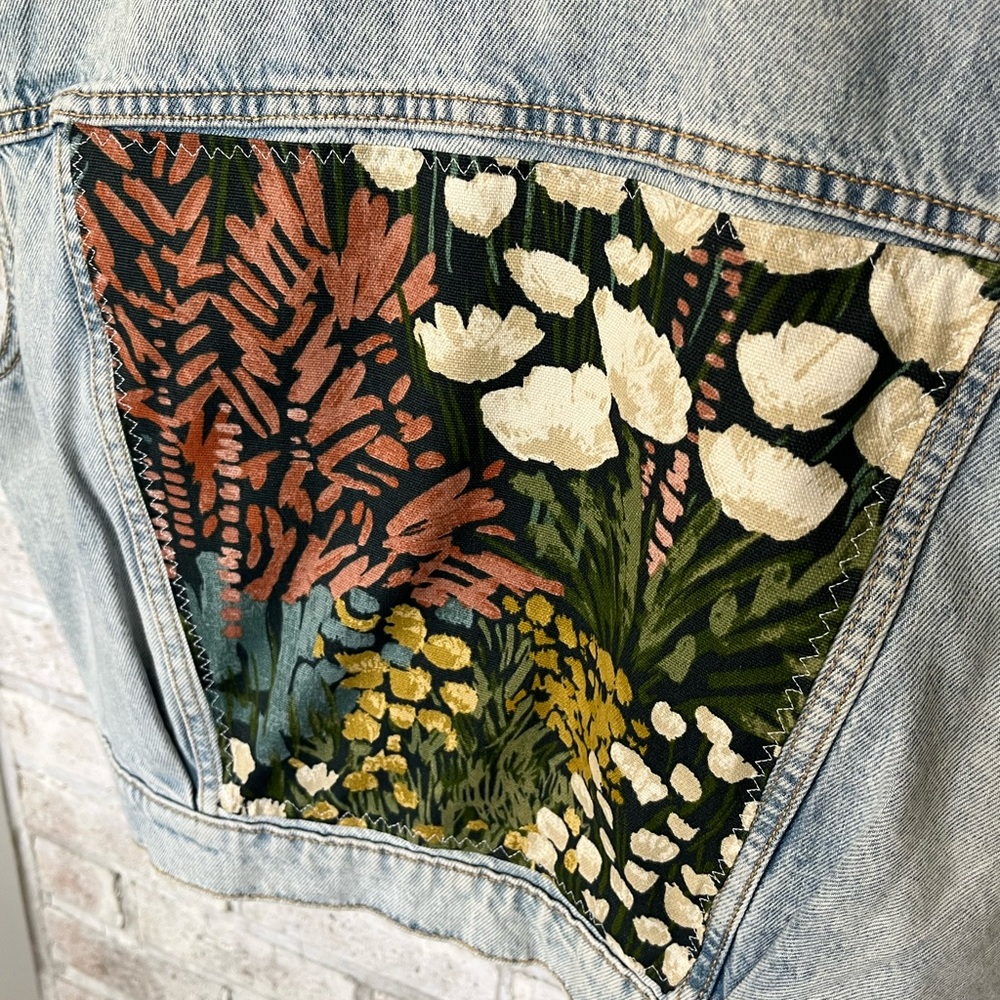 Custom Made Wild Fable Denim Vest - Picture 4 of 6